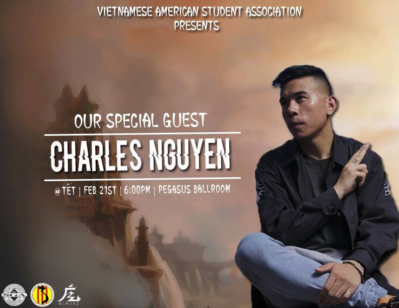 VASA's Guest Performer this year will be Charles Nguyen