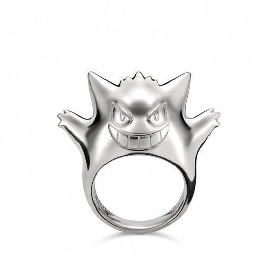 The Gengar Ring, made of silver. This ring retails for 22,000 yen ($218.73 US) including tax. 
