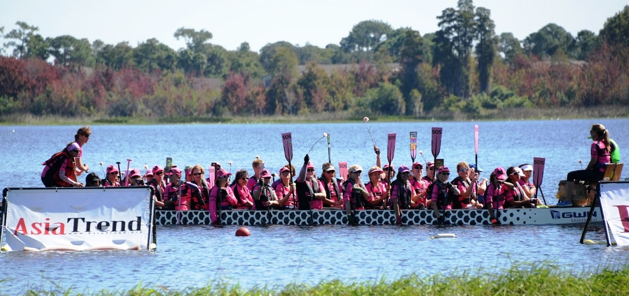 GWN In the Pink Dragon Boat