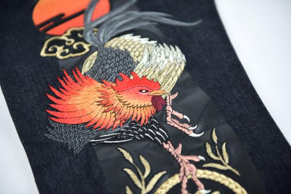 EVISU year of rooster jeans