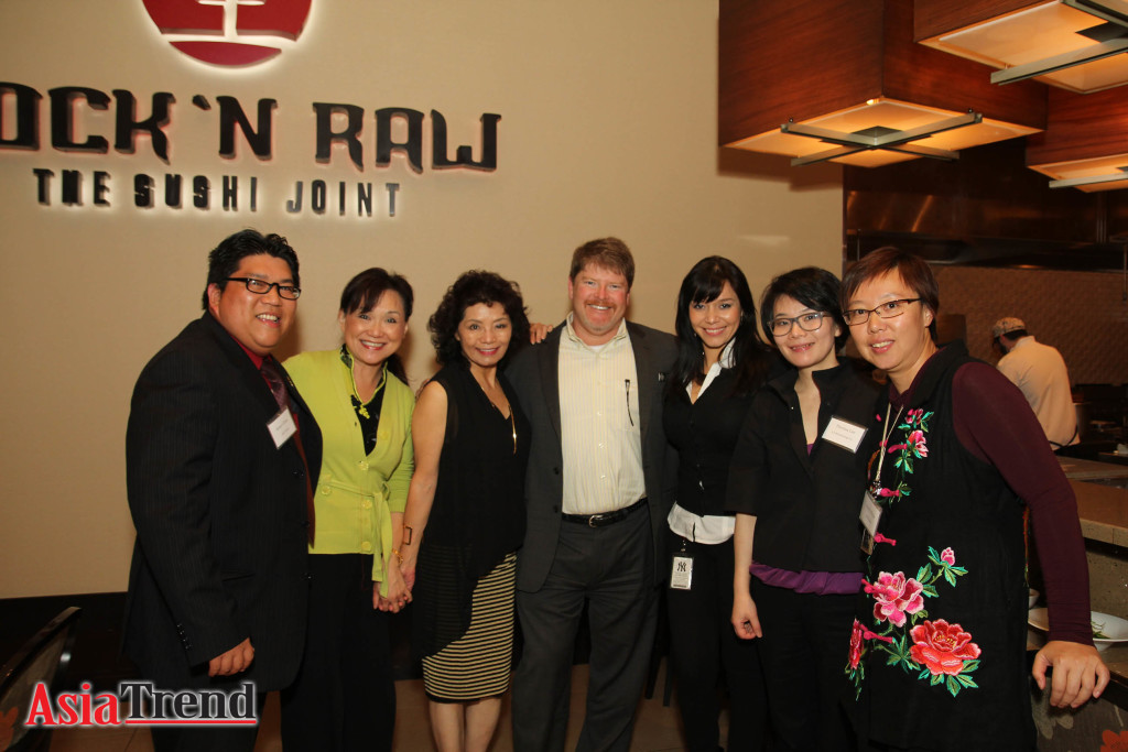 Asian Press/Media Tour at Rock ‘N Raw – The Sushi Joint