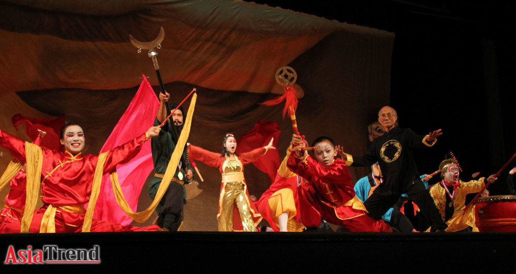 Journey to the West features 30 instructors and 150 students with only one group rehearsal