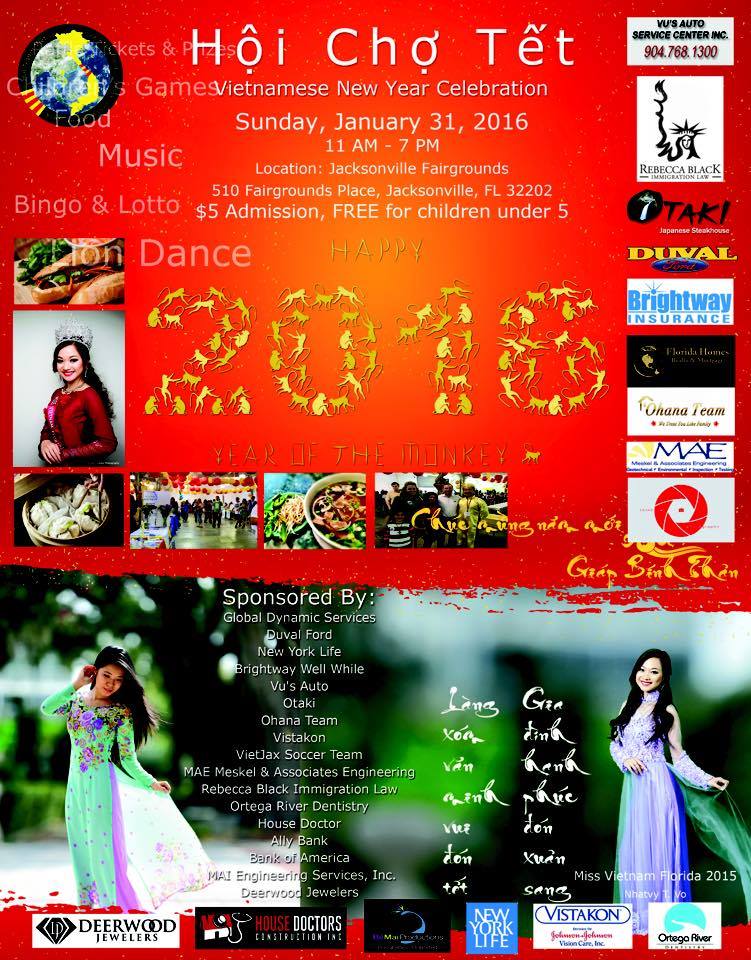 Jacksonville Vietnamese New Year - Tet 2016