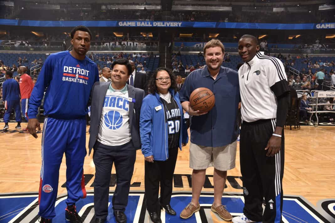 ORLANDO, FL - MARCH 27: of the Detroit Pistons against the Orlando Magic during the game on March 27, 2015 at Amway Center in Orlando, Florida. NOTE TO USER: User expressly acknowledges and agrees that, by downloading and or using this photograph, User is consenting to the terms and conditions of the Getty Images License Agreement. Mandatory Copyright Notice: Copyright 2015 NBAE (Photo by Gary Bassing/NBAE via Getty Images)