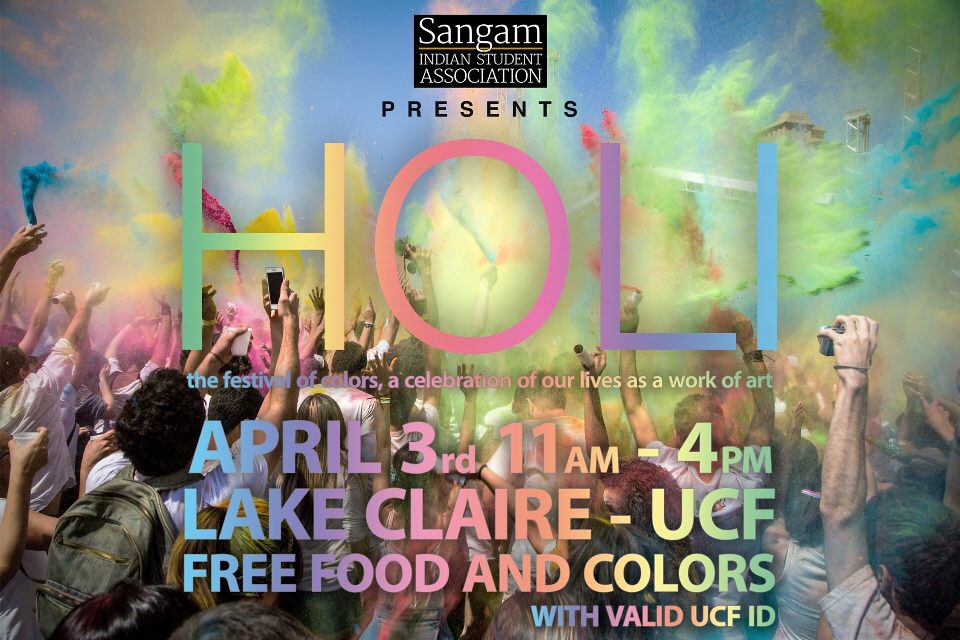 Sangam's 2016 Holi Splash!