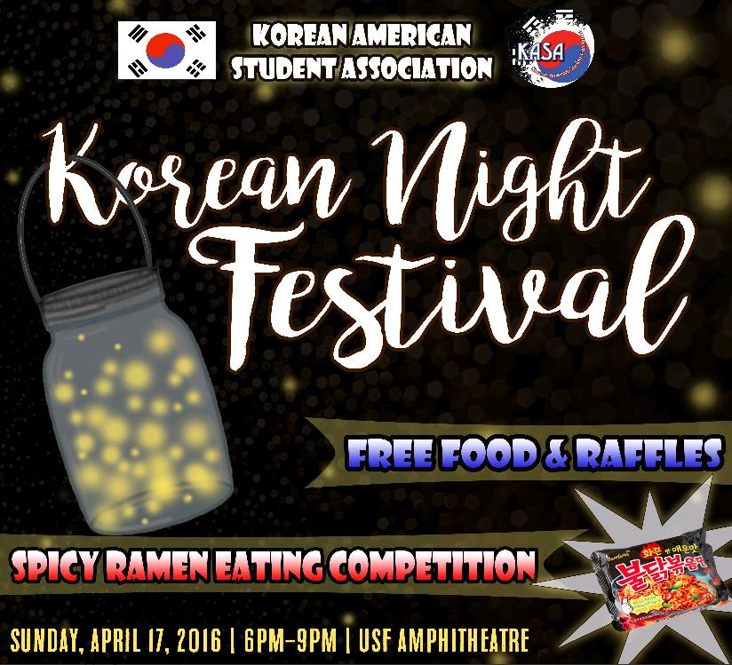 KASA Presents: Korean Night Festival 2016!