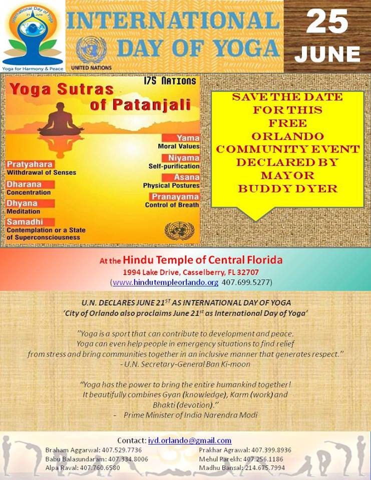 Internatinal Day of Yoga