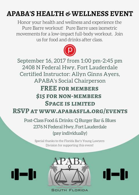 APABA's Health & Wellness Event