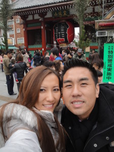  Ricky and May Ly at Asakusa Sensoji -Temple