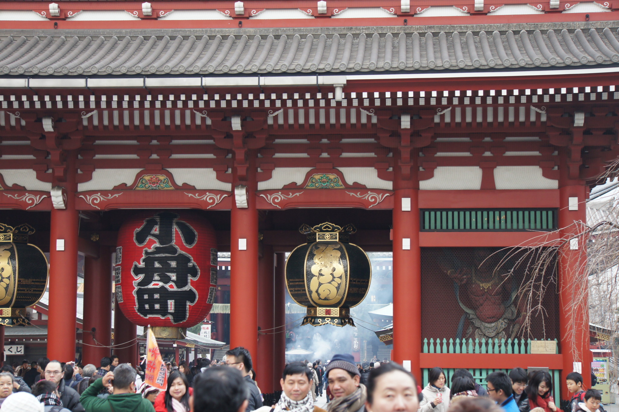 Temple Gates of Sensoji at Asakusa