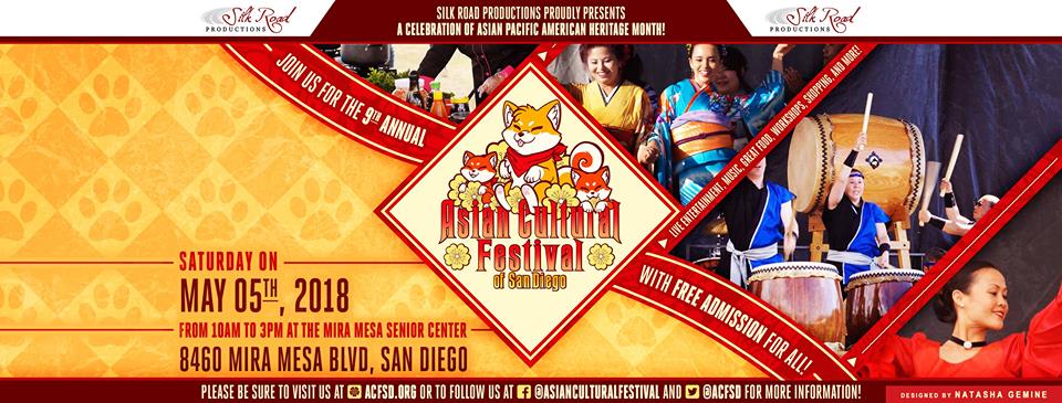 9th Annual Asian Cultural Festival of San Diego 2018