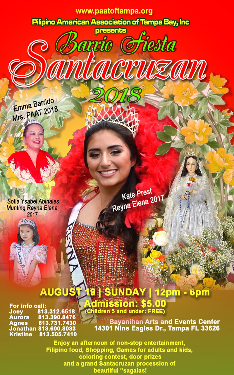 PAAT Barrio Fiesta and Santacruzan 2018