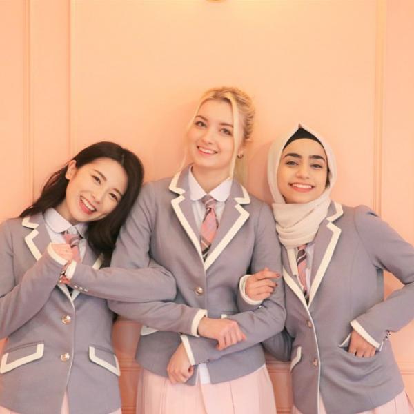 korean school uniforms style