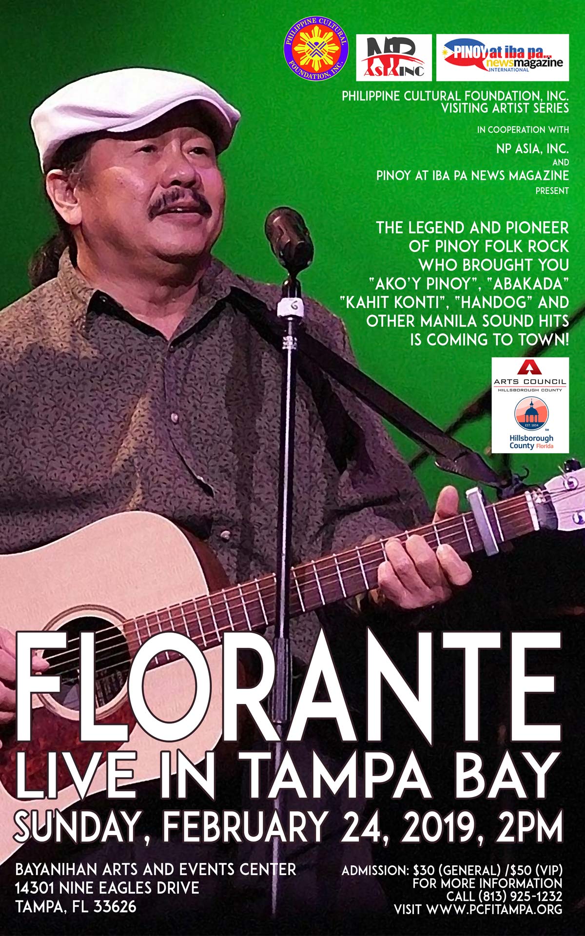 Florante Live in Tampa Bay