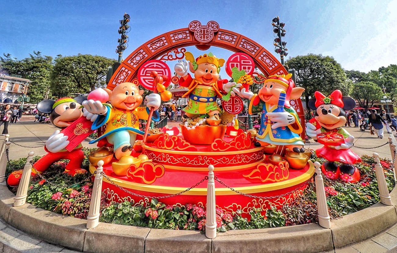Hong Kong Disneyland Chinese New Year Celebration