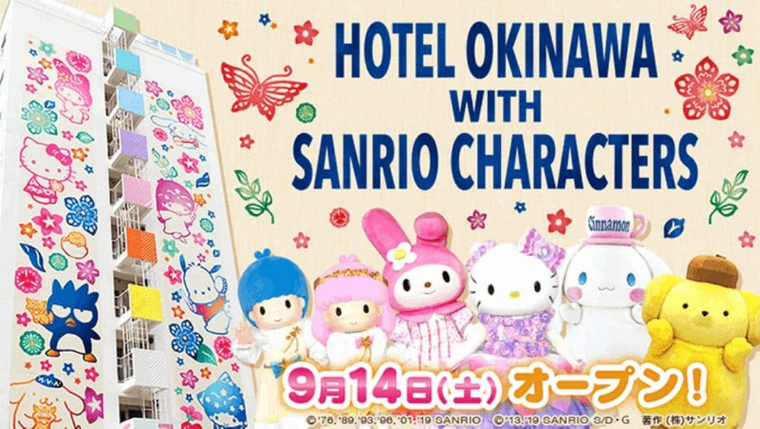 Hotel Okinawa with Sanrio Characters
