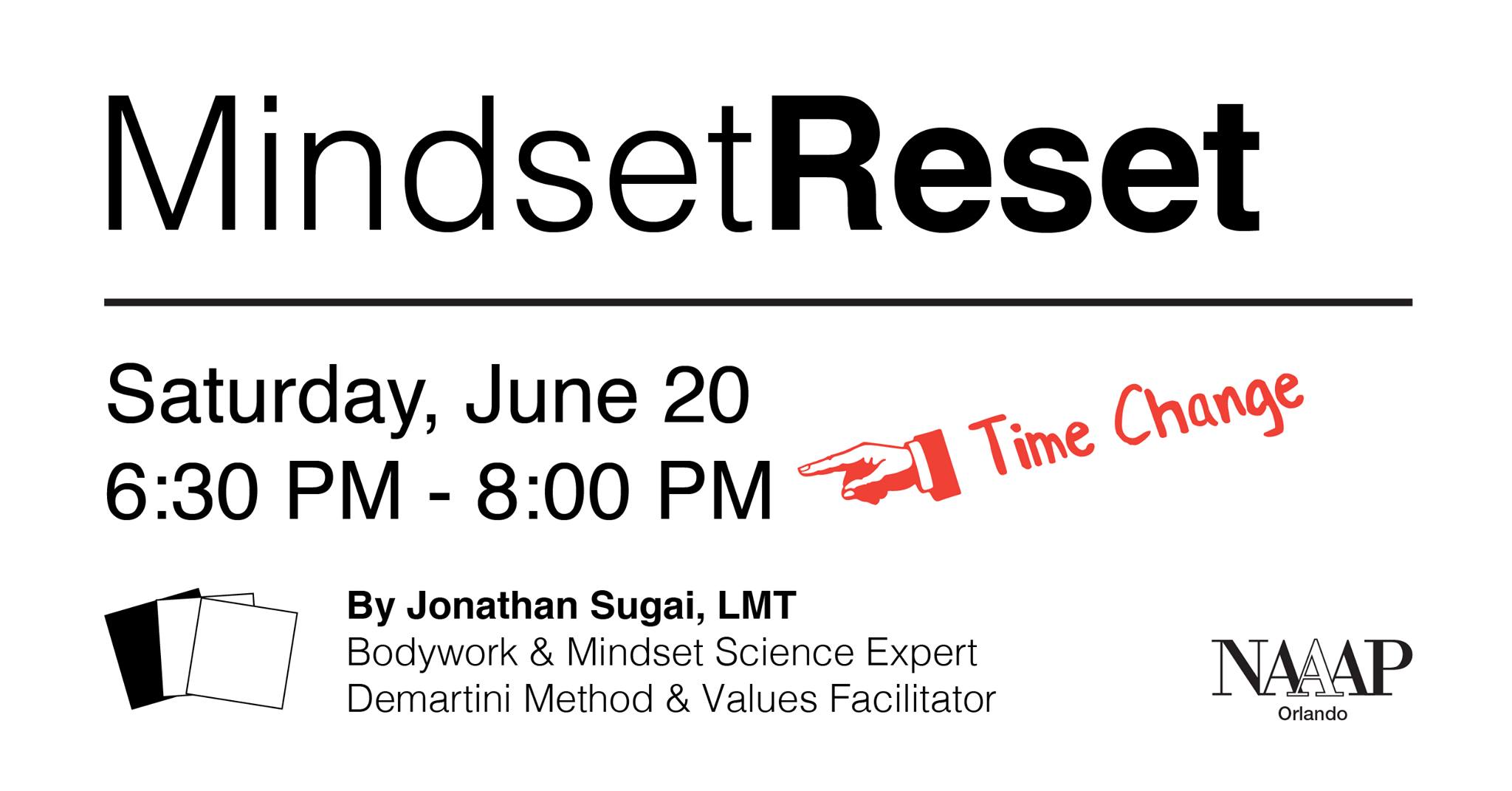 Mindset Reset with Jonathan Sugai