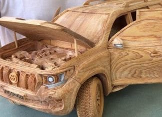 Amazing Vietnamese Carpenter Wooden Model Vehicles