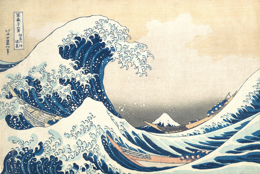 Sculpture Recreates Hokusai's 'Great Wave' in 50,000 LEGO - Asia Trend