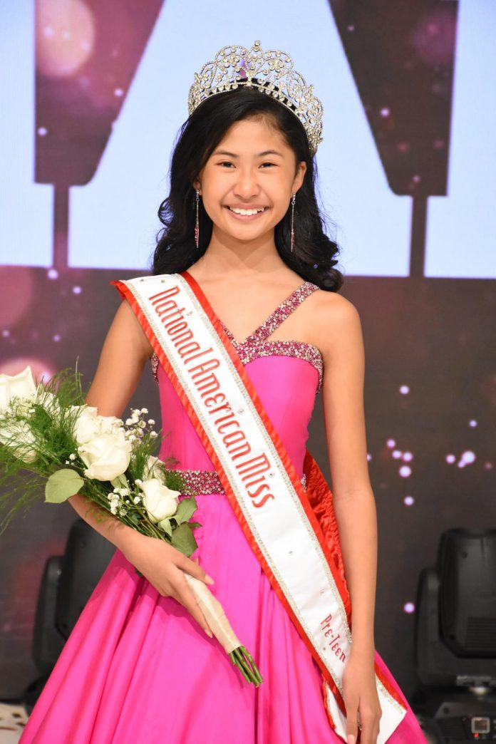 MarianaLynn Togado Crowned National American Miss Preteen Winner for