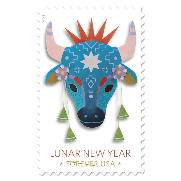 Celebrates Lunar New Year with Year of the Ox Stamps - Asia Trend