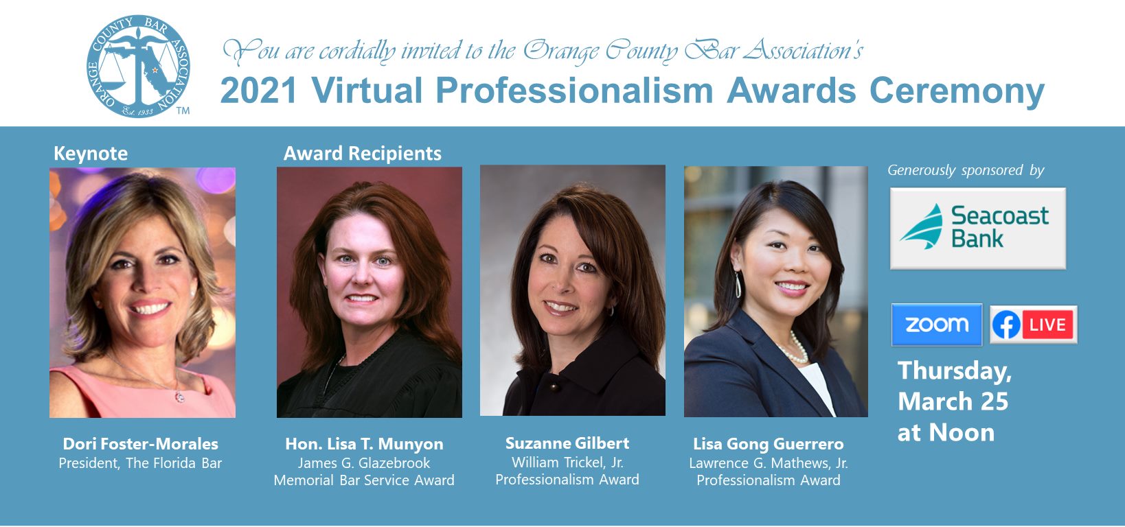 2021 Virtual Professionalism Awards Ceremony