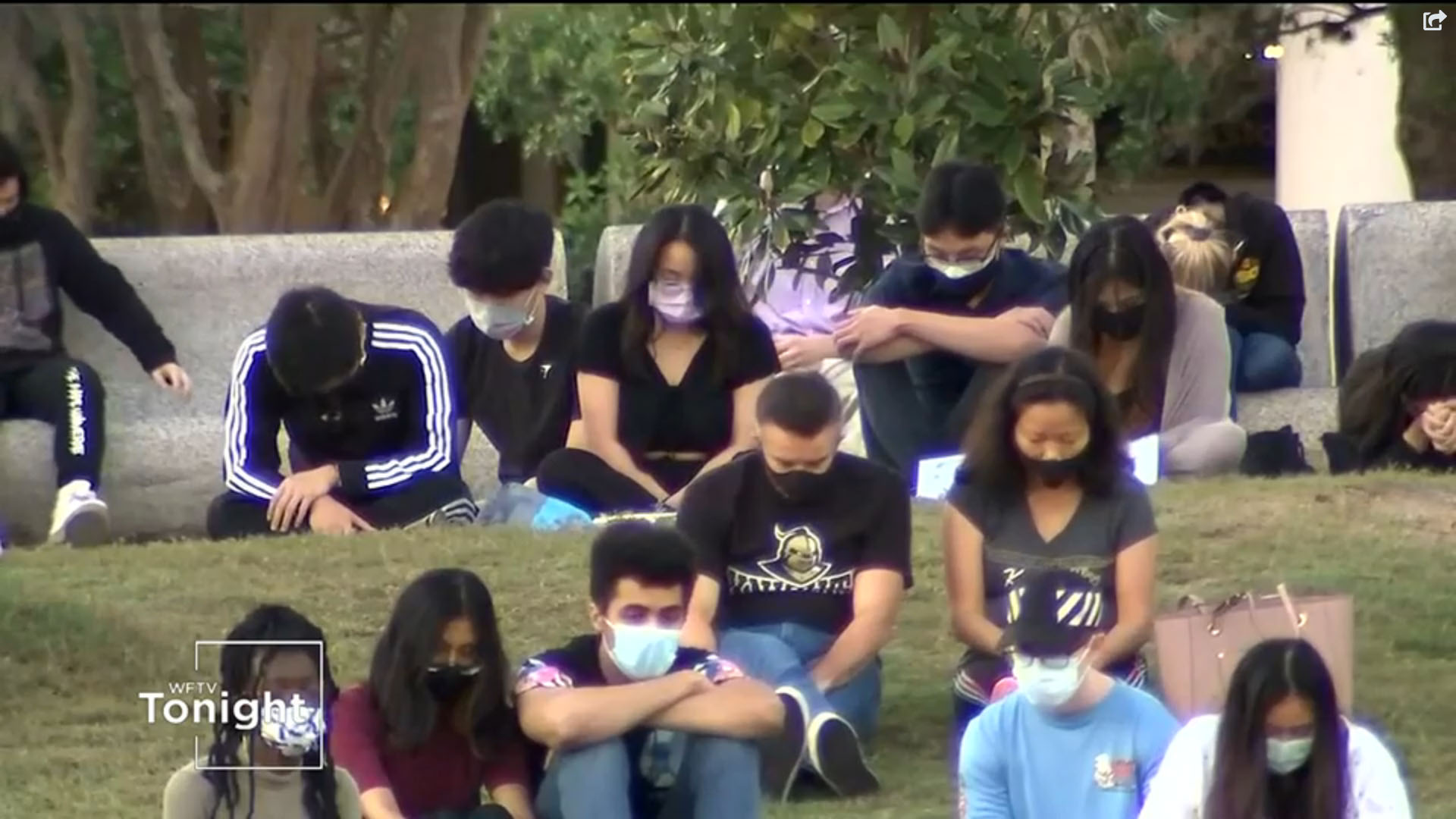 Vigil at UCF