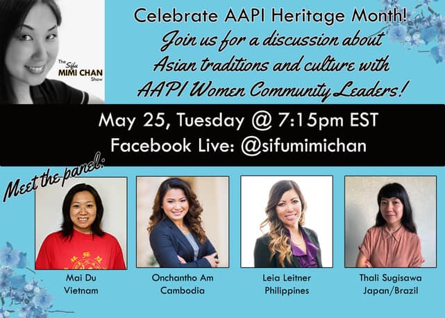 AAPI HERITAGE MONTH PODCAST with Sifu Mimi Chan