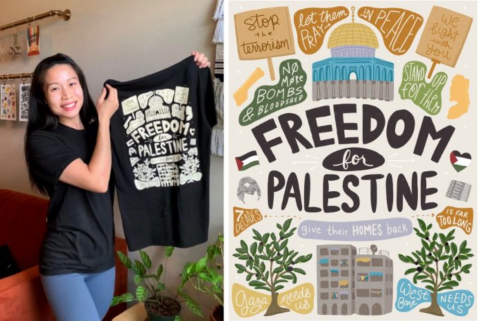 Orlando Asian American Artists support Palestinian children through their talents