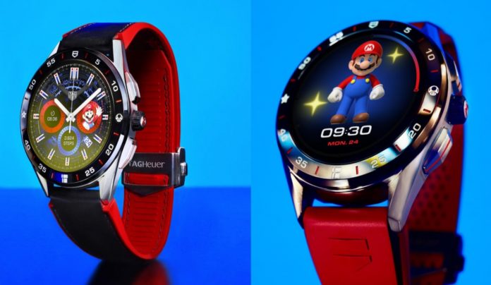 Super Mario x Tag Heuer Connected smartwatch