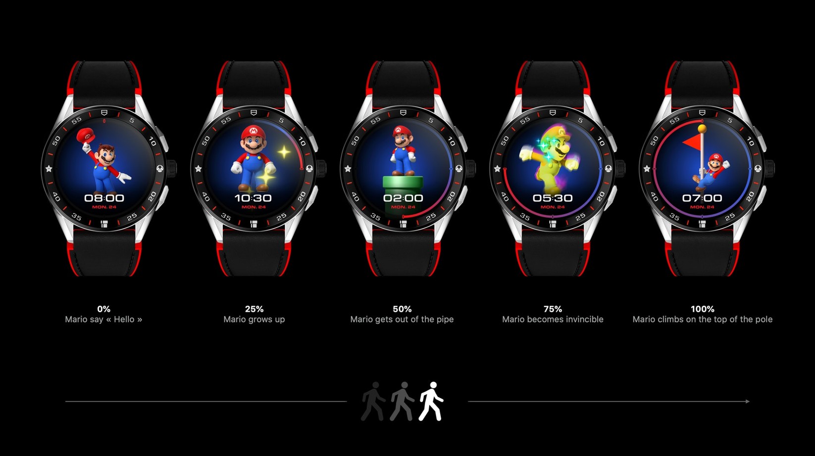 Super Mario x Tag Heuer Connected smartwatch