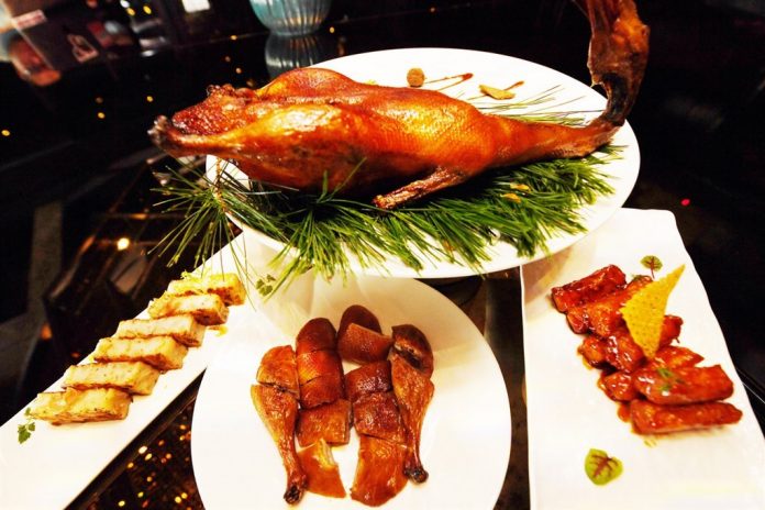 A duck dish by Cantonese restaurant Le Palais in Taipei. CNA file photo