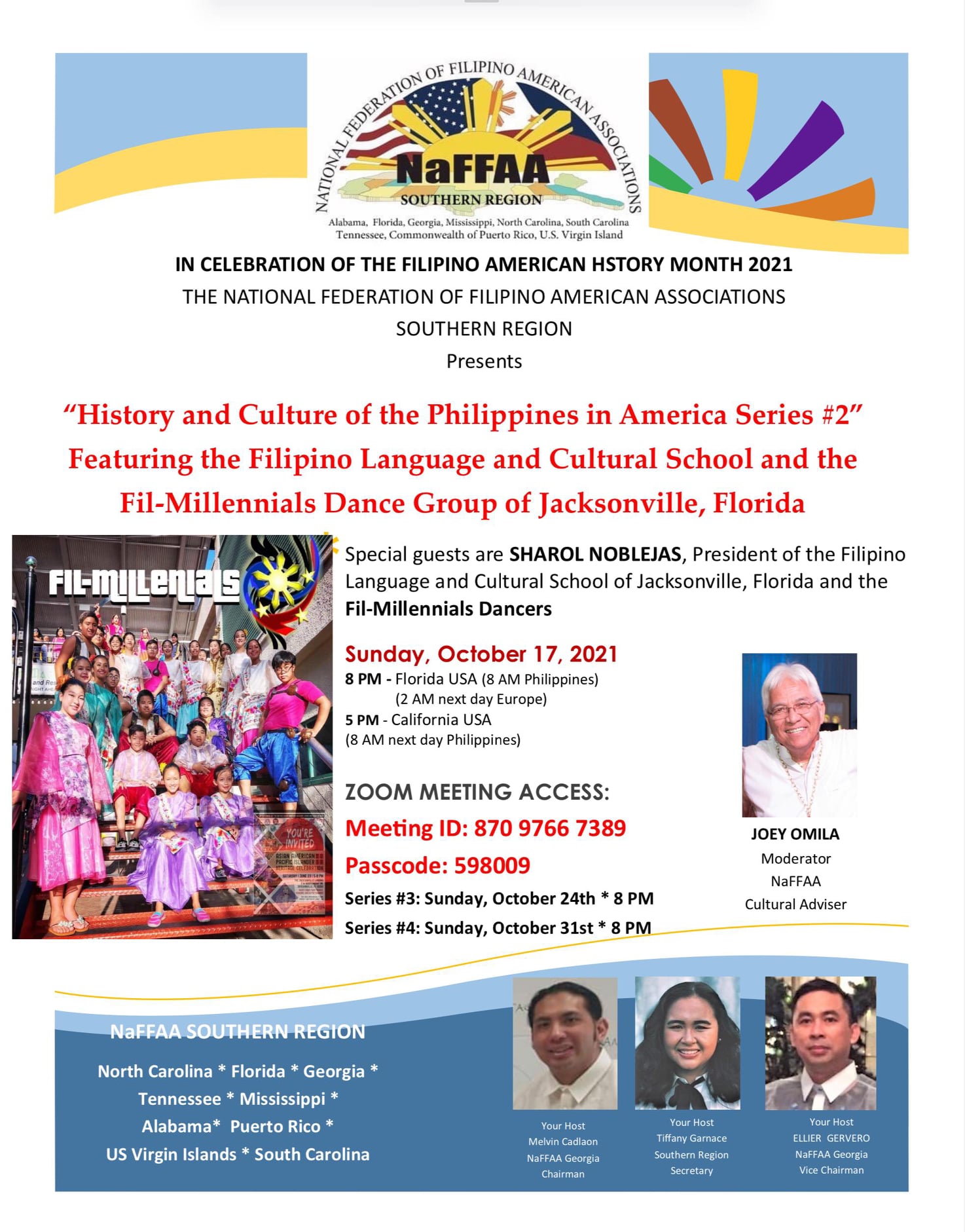 History and Culture of the Philippines in America Series 2