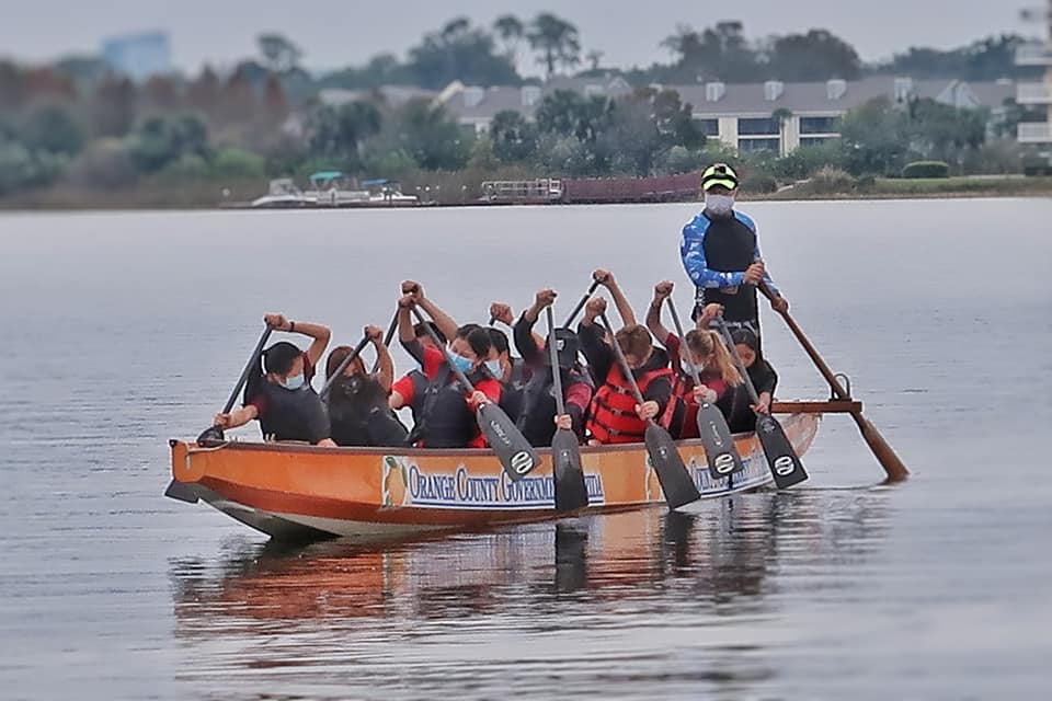 REACH Dragon Boat team