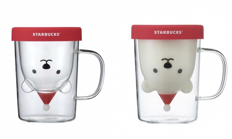 Starbucks Glass Bear with Sombrero Tumbler - Asia Exclusive