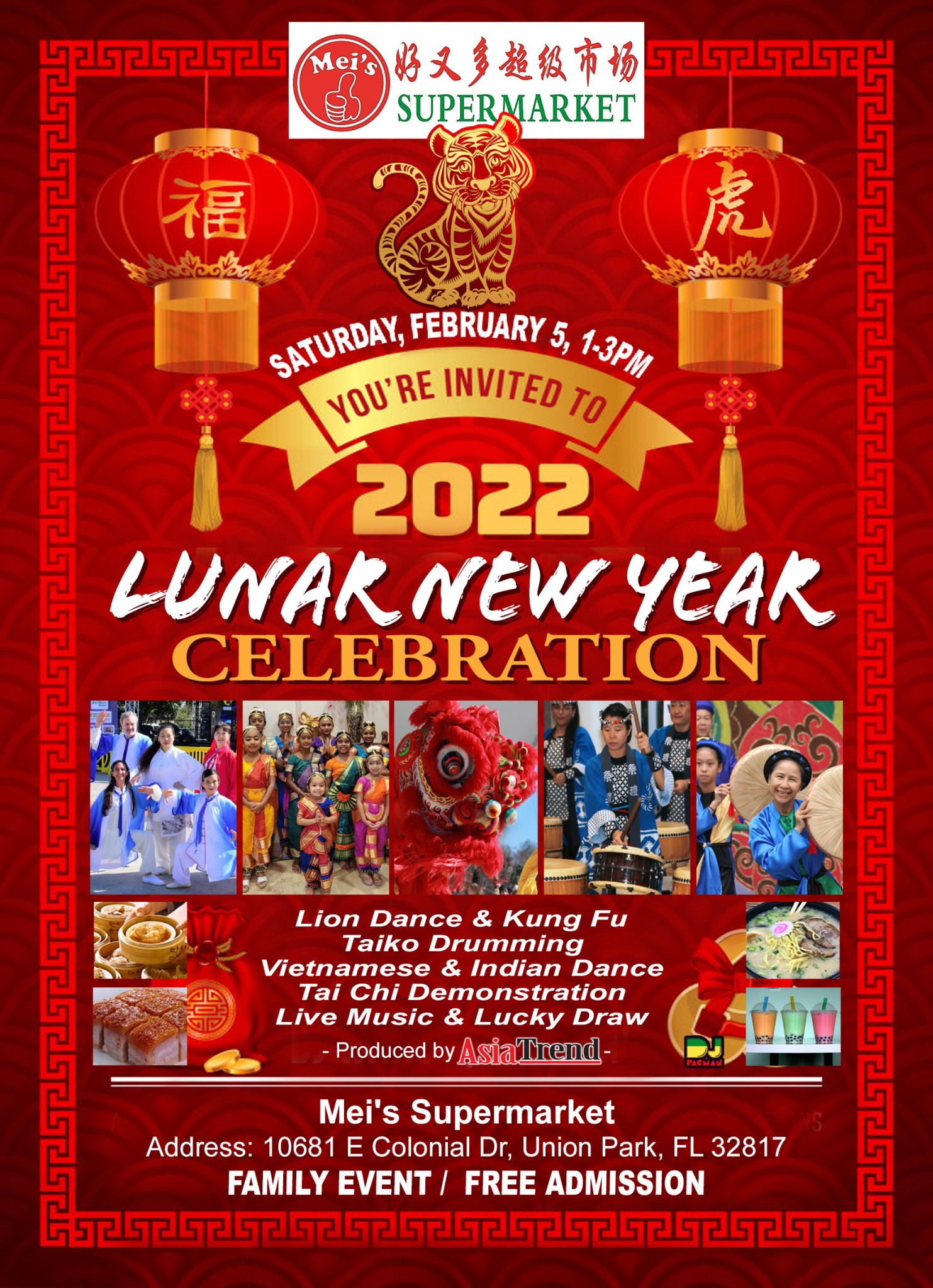 Mei's Supermarket Lunar New Year Celebration 2022