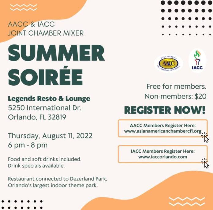 Summer Soirée AACC & IACC Joint Chamber Mixer Asia Trend