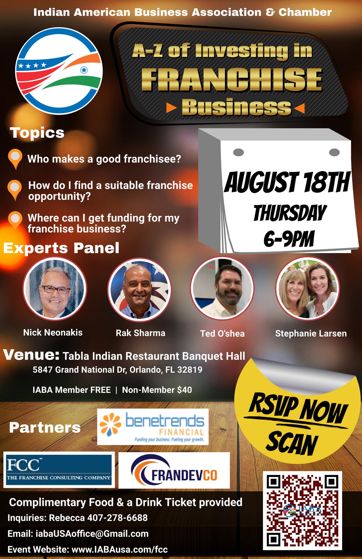 IABA Franchise Experts Panel & Opportunities