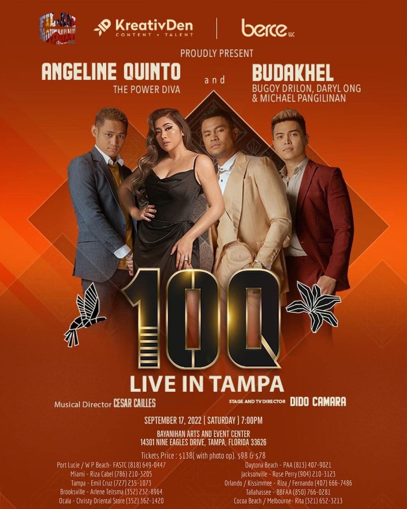 100 Live in Tampa