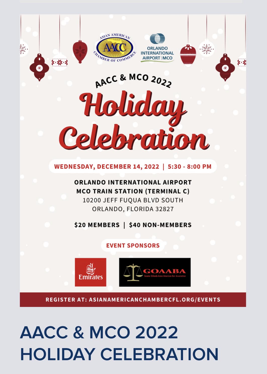 AACC December Networking