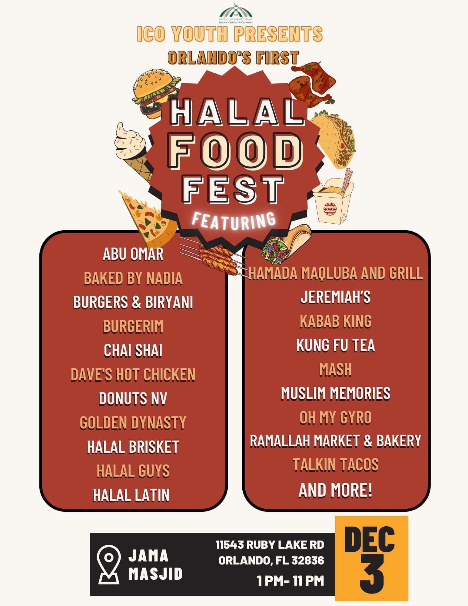 Orlando halal food festival