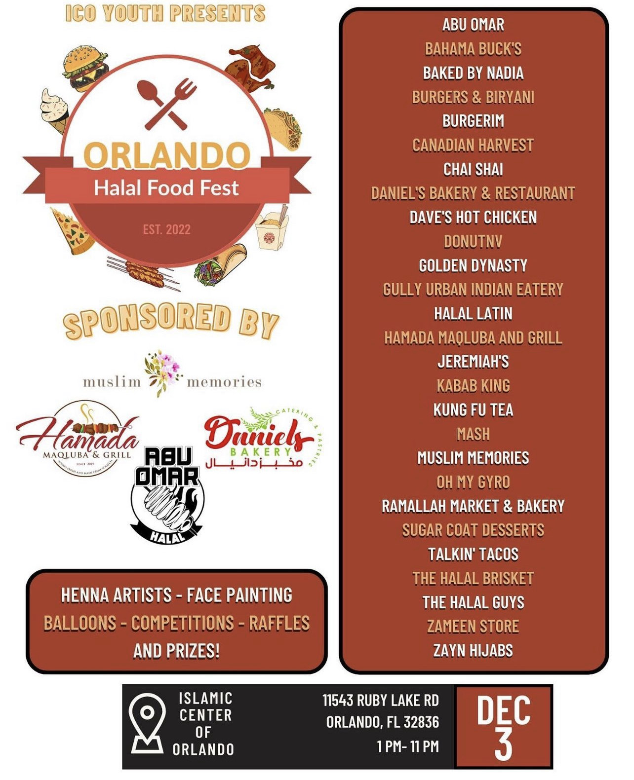 Orlando halal food festival