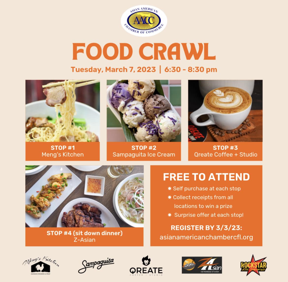 AACC food crawl