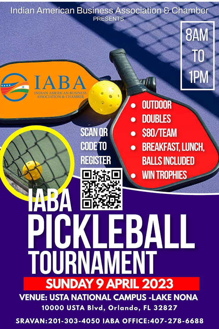 IABA- Pickleball Tournament & Outdoor Social Networking