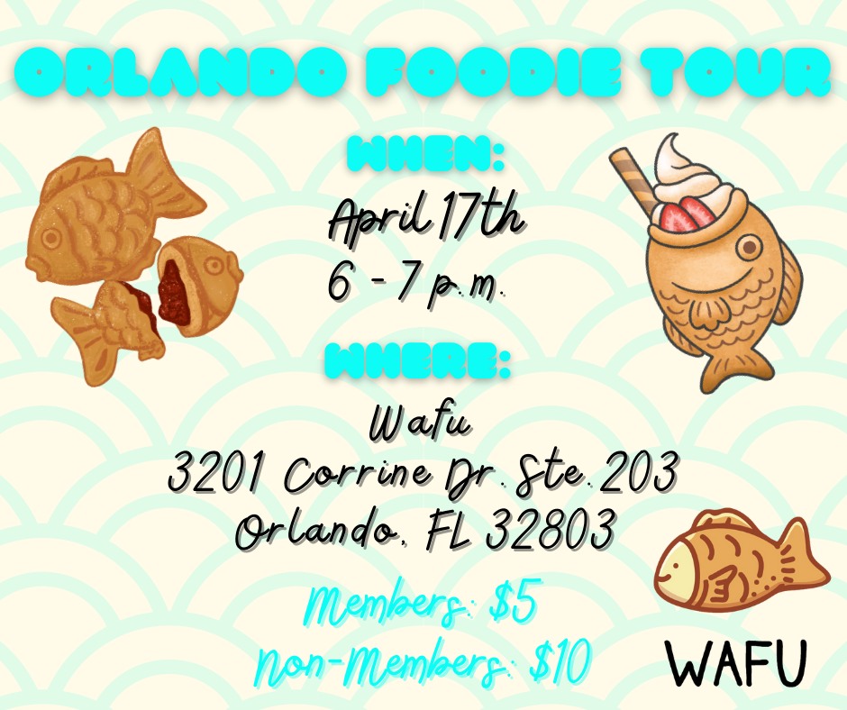 Greater Orlando Asian American Bar Association (GOAABA) Orlando Foodie Tour
