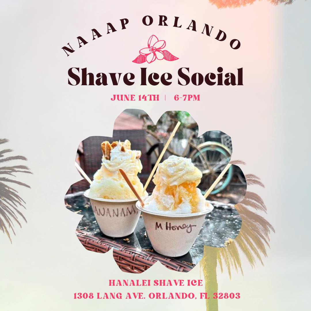 NAAAP Orlando Shave Ice Social