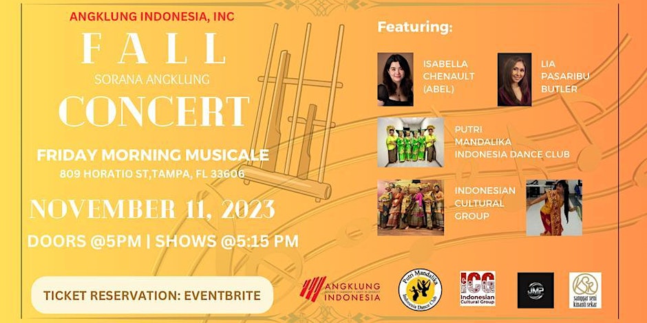 ANGKLUNG INDONESIA FALL CONCERT