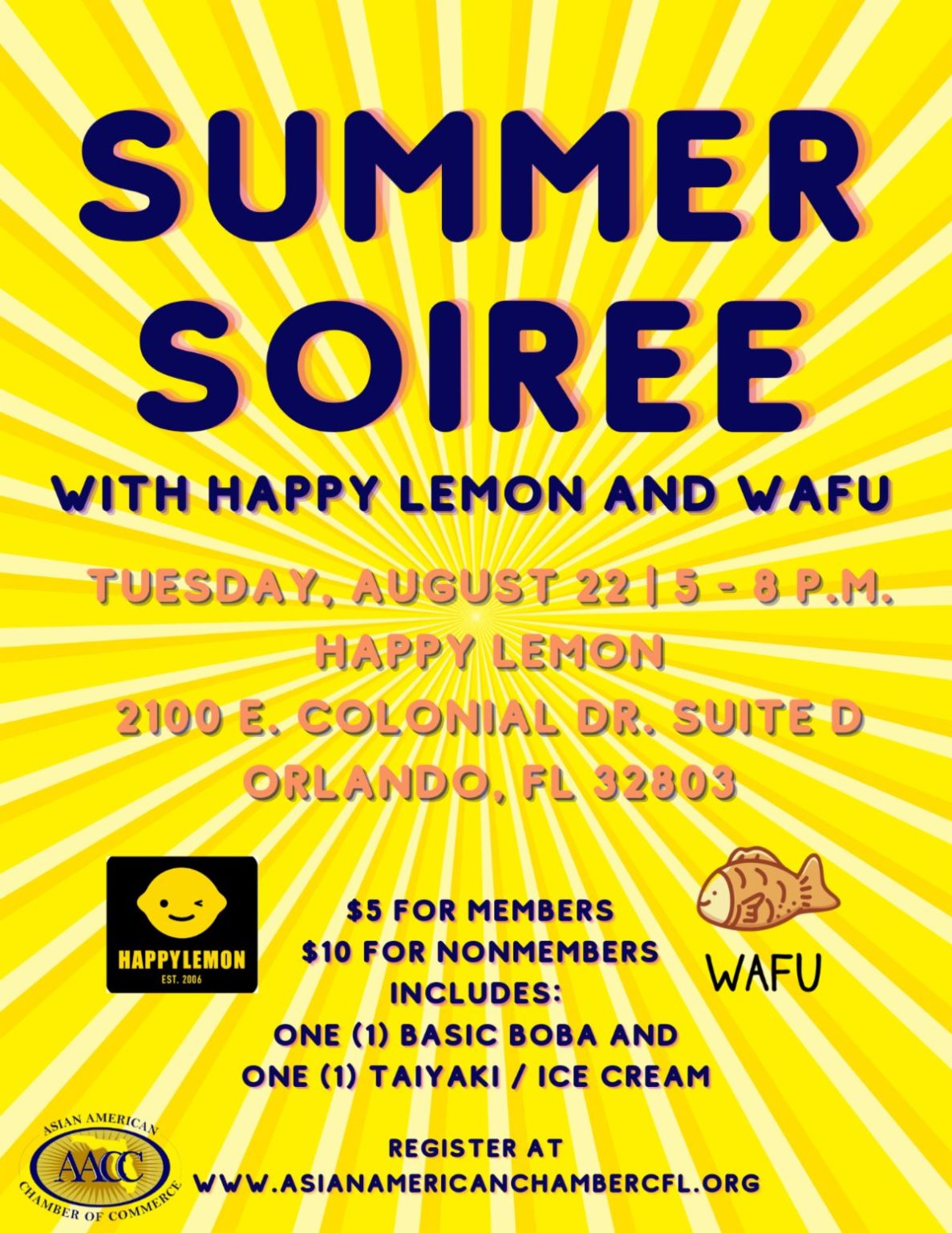 AACC Summer Soiree with Happy Lemon and Wafu Asia Trend