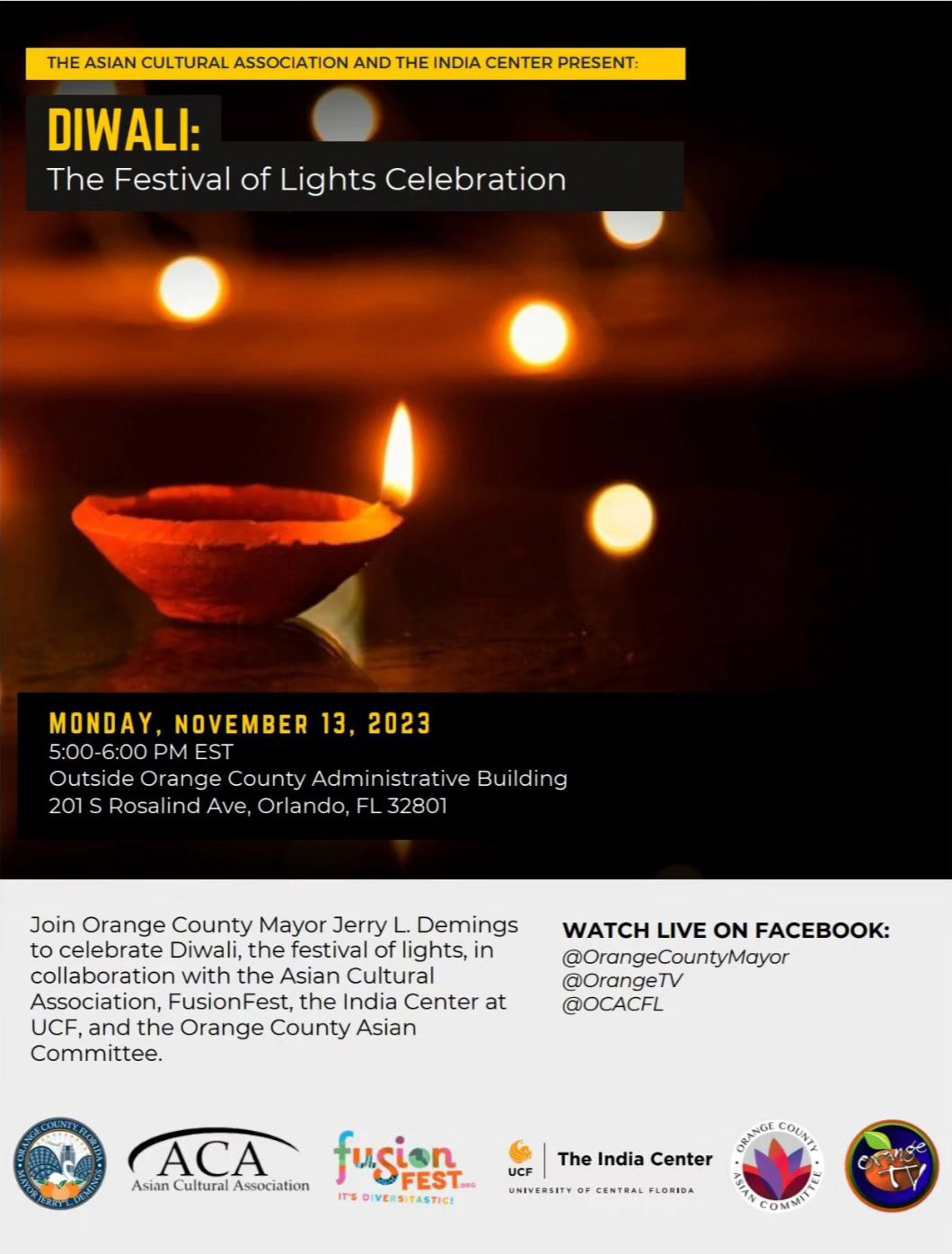 Orange County Diwali Celebration