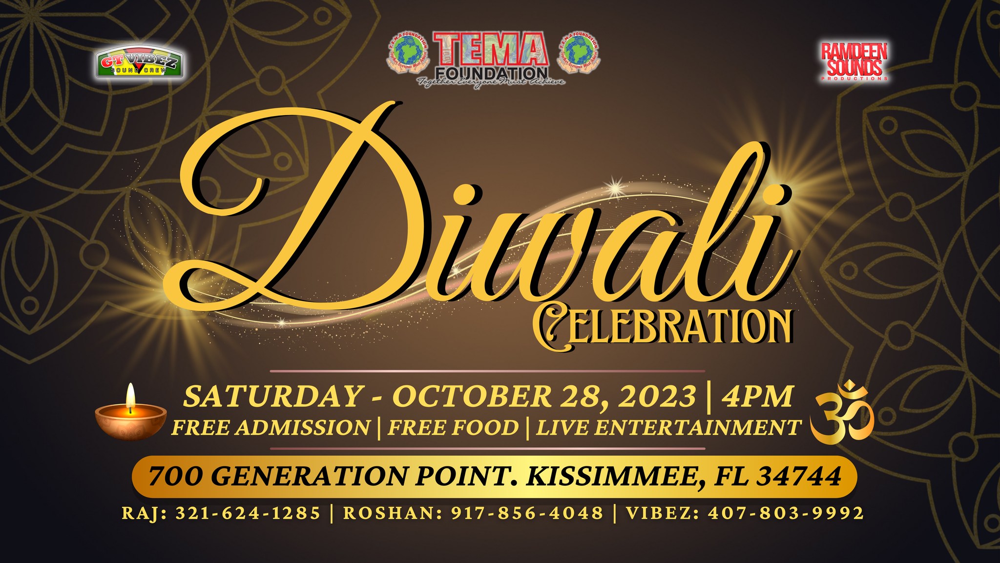 TEMA Foundation's Annual Diwali Celebration 2023
